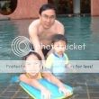 We spent our Christmas eve at the swimming pool.